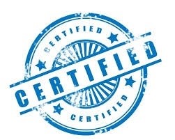 certified